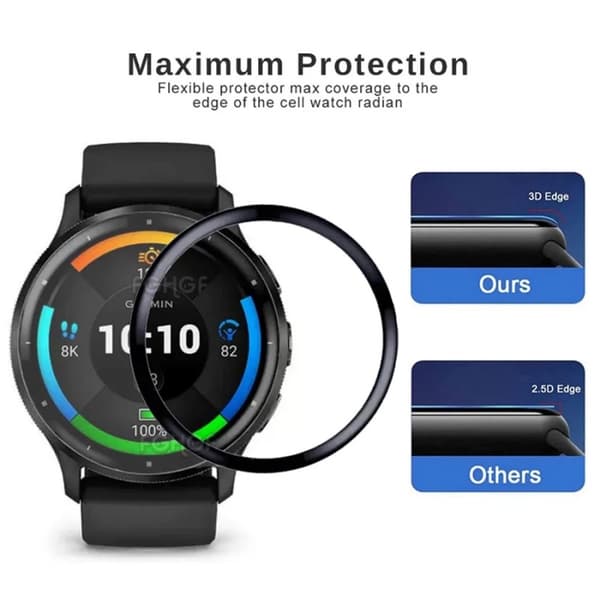 Garmin Venu 3s FullFrame 3D Härdat glas 0.26mm 9H