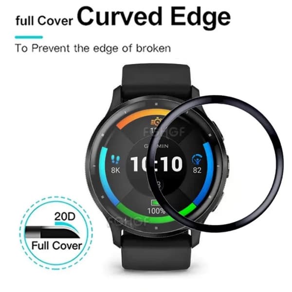 Garmin Venu 3s FullFrame 3D Härdat glas 0.26mm 9H