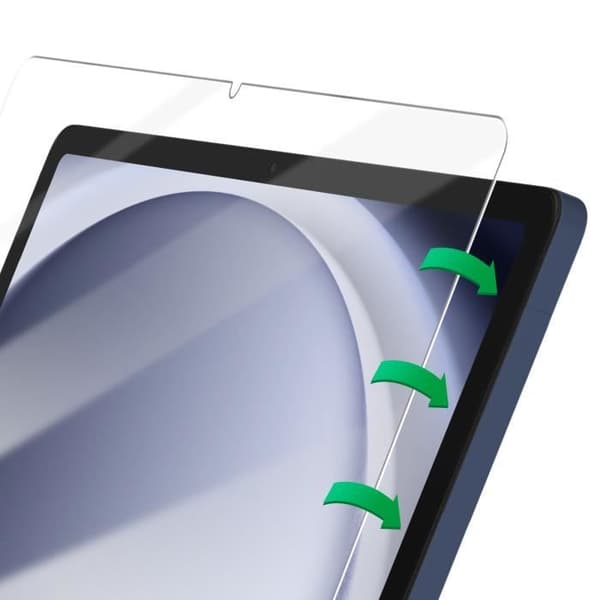 Härdat glas för Samsung Galaxy Tab A9 Plus Second Glass 9H Hårdhet 4smarts Transparent