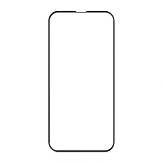 Skärmskydd iPhone 15 Pro - 3D Härdat Glas Svart (5-pack)