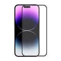 Miniatyrbild 1 av 3: Skärmskydd iPhone 15 Pro - 3D Härdat Glas Svart (5-pack)