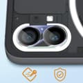 Miniatyrbild 3 av 4: Kameraskydd för ingenting Telefon 1 Anti-skrapa härdat glas Enkay Transparent