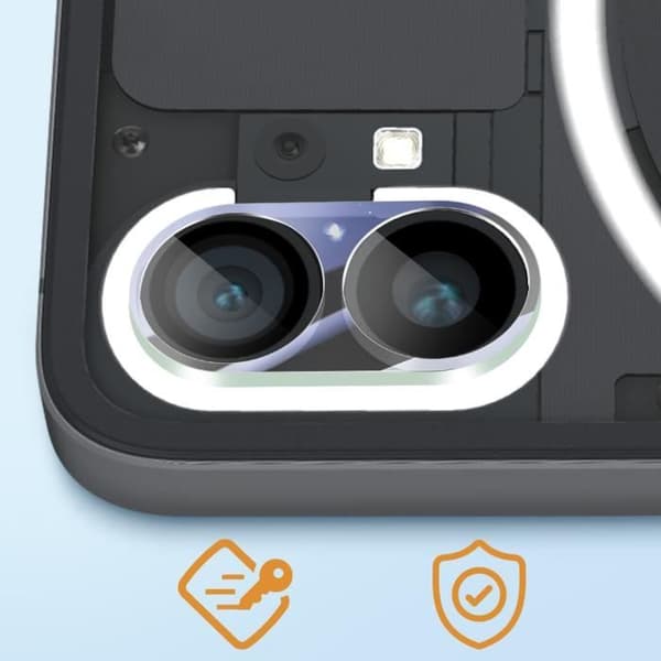 Kameraskydd för ingenting Telefon 1 Anti-skrapa härdat glas Enkay Transparent