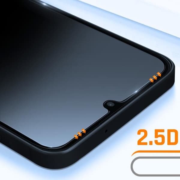 Skärmskydd - Akashi - Härdat glas för Samsung Galaxy A15 - 9H hårdhet - Anti-repa - Totalt skydd