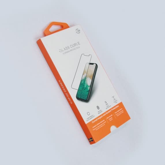 Skärmskydd Galaxy A42 5G - 3D Härdat Glas Svart (5-pack)