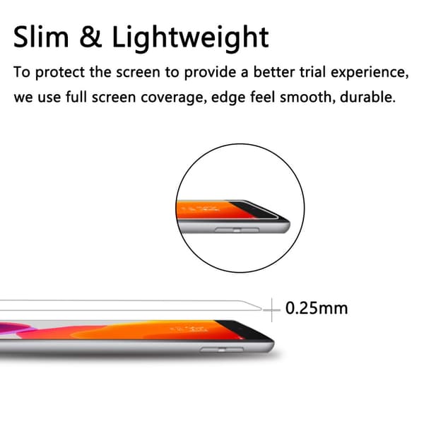 SKALO iPad 10.2 Panssarilasi Näytönsuoja