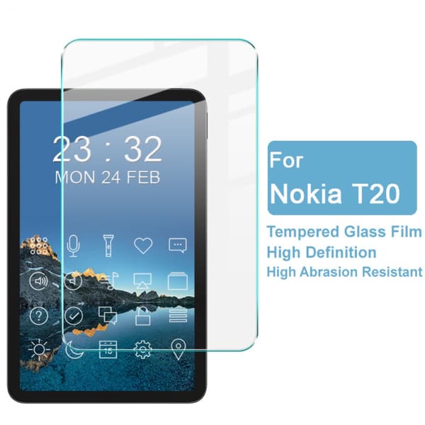 SKALO Nokia T20 Hærdet Glas Skærmbeskyttelse