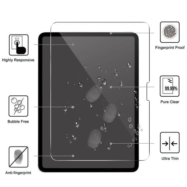 SKALO iPad Pro 13 (2024) Panssarilasi Näytönsuoja