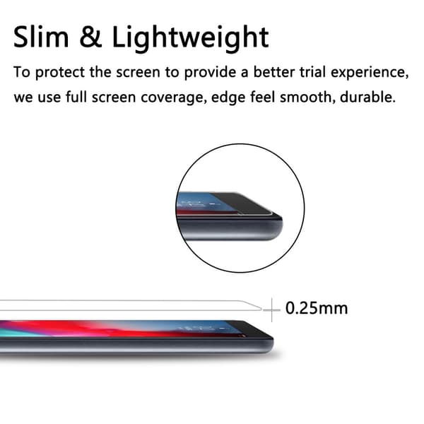 SKALO iPad Pro 12.9 (Gen 4/5/6) Skärmskydd i Härdat glas