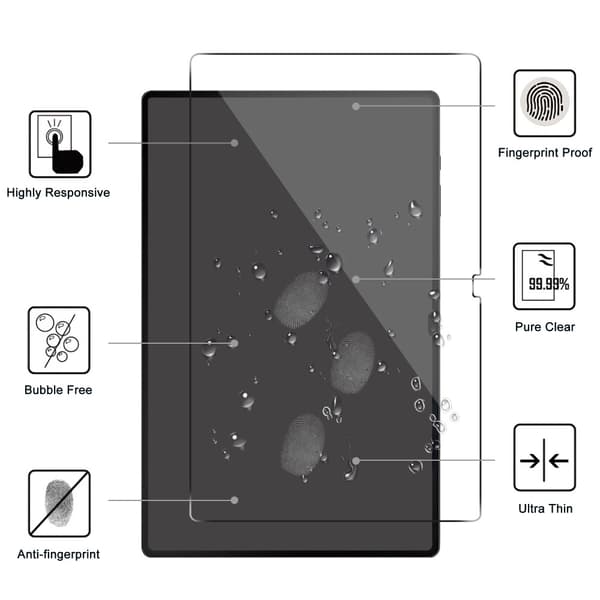 SKALO Samsung Tab S8 Ultra Panssarilasi Näytönsuoja
