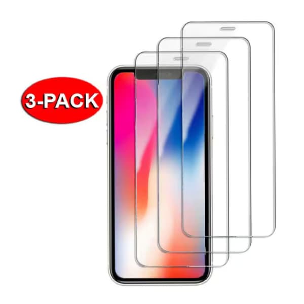 INF iPhone 11 Pro Max skjermbeskytter i herdet glass 3-pakning