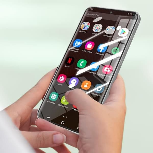 Helskärmsskydd - BESTSUIT - Galaxy A35 5G - Flexibel - Okrossbar - 9H hårdhet