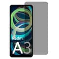 Miniatyrbild 1 av 2: SKALO Xiaomi Redmi A3 Privacy Skärmskydd Härdat Glas - Svart