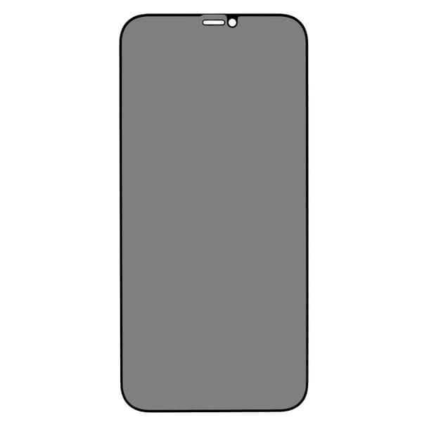 SKALO iPhone 12 Pro Max Privacy Hærdet Glas Skærmbeskyttelse - Svart