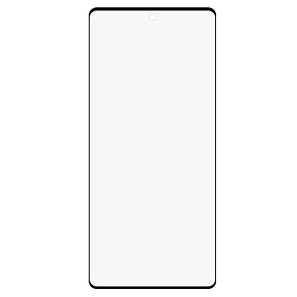 SKALO Motorola Edge 50 Pro 5G FULL-FIT Hærdet Glas Skærmbeskyttelse - Svart