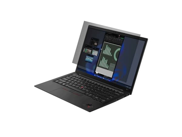 Targus 4Vu - Notebookpersonvernsfilter - avtakbar - lim, hengselfliker, vippehengsler - 14"
