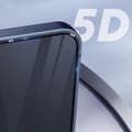 Miniatyrbild 3 av 4: Skärmfilm - AVIZAR - Galaxy S24 Plus - 5D härdat glas - Anti-repa - Full Lim Black