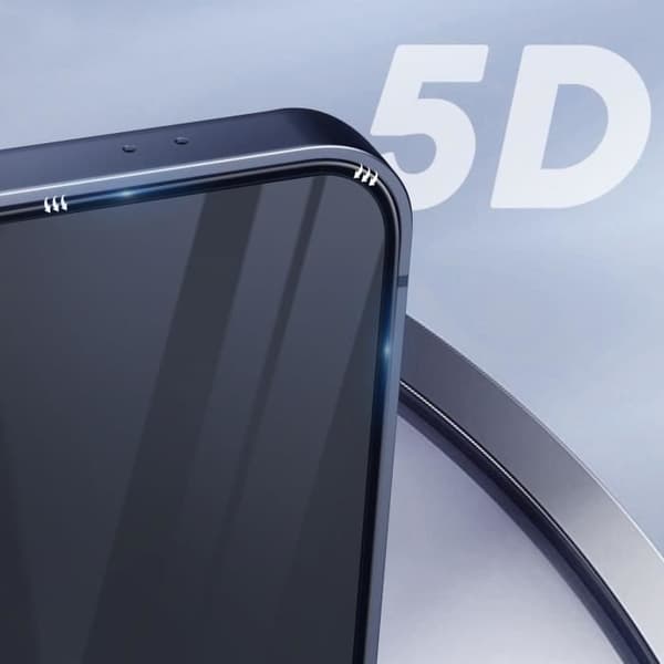 Skärmfilm - AVIZAR - Galaxy S24 Plus - 5D härdat glas - Anti-repa - Full Lim Black