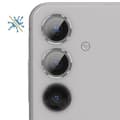 Miniatyrbild 4 av 4: Kameraskydd - ENKAY - Samsung Galaxy S24 - 9H härdat glas - Paket med 3 - Silver