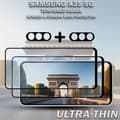 Miniatyrbild 5 av 5: 2-Pack SAMSUNG A35 5G Skärmskydd & 2-Pack linsskydd - Härdat Glas 9H - Super kvalitet 3D