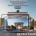 Miniatyrbild 5 av 5: 2-Pack SAMSUNG A55 Skärmskydd & 1-Pack linsskydd - Härdat Glas 9H - Super kvalitet 3D