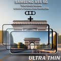 Miniatyrbild 5 av 5: 2-Pack SAMSUNG A55 5G Skärmskydd & 1-Pack linsskydd - Härdat Glas 9H - Super kvalitet 3D