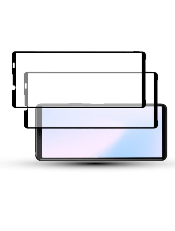 2-Pack SONY XPERIA 10VI Skärmskydd - Härdat Glas 9H - Super kvalitet 3D