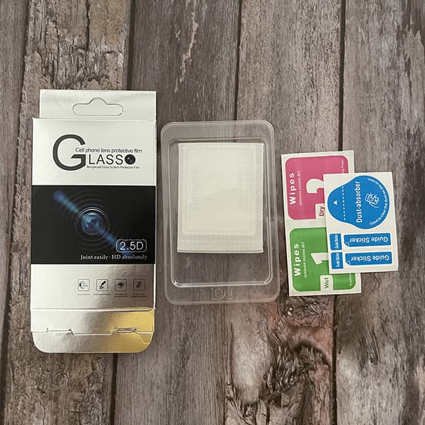 INF 3-osainen kameran linssiensuoja Moto G Stylus 2021:lle (karkaistu lasi)