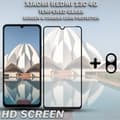 Miniatyrbild 2 av 5: 1-Pack XIAOMI REDMI 13C 4G Skärmskydd & 1-Pack linsskydd - Härdat Glas 9H - Super kvalitet 3D