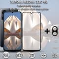 Miniatyrbild 1 av 5: 1-Pack XIAOMI REDMI 13C 4G Skärmskydd & 1-Pack linsskydd - Härdat Glas 9H - Super kvalitet 3D