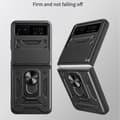Miniatyrbilde 7 av 7: INF Veske med skyvekameradeksel og ringstativ for Motorola MOTO Razr 40 Ultra