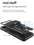 Miniatyrbilde 2 av 7: INF Veske med skyvekameradeksel og ringstativ for Motorola MOTO Razr 40 Ultra