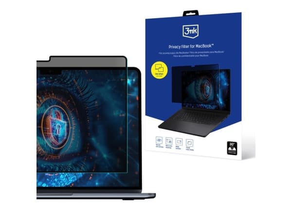 Yksityisyydensuodatin, sähköstaattinen - 3mk Yksityisyydensuodatin MacBook Pro 16" 2021