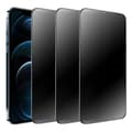Miniatyrbild 1 av 5: 3-Pack iPhone 12 Privacy Skärmskydd Heltäckande HD Härdat Glas