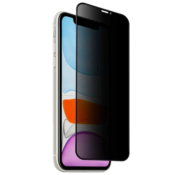 iPhone XS Max Privacy Skärmskydd Heltäckande HD Härdat Glas