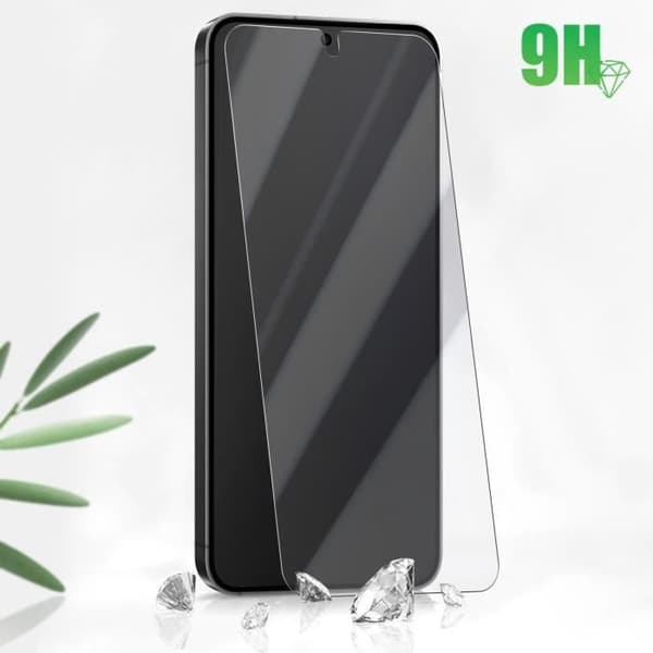 Skärmskydd för Galaxy S24 Okrossbar Flexibel 9H hårdhet Klar Bestsuit Transparent