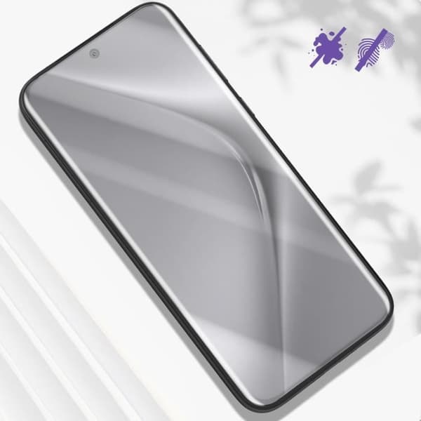 Härdat glas - AVIZAR - Huawei Pura 70 Pro/Ultra - Anti-repa - Böjd - Fullständigt skydd