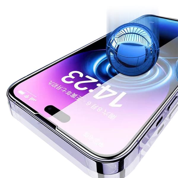 INF 5D hærdet glas skærmbeskytter til iPhone (2-pak) iPhone 15