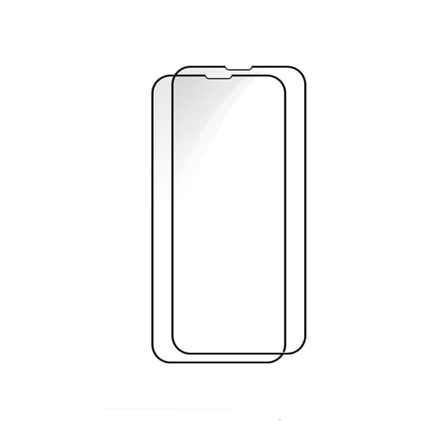 INF 5D hærdet glas skærmbeskytter til iPhone (2-pak) iPhone 15