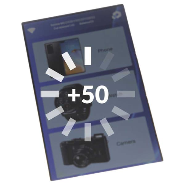 Ksix Recharge Plotter Skærmbeskytter 50 Enheder