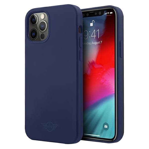 Mini MIHCP12MSLTNA iPhone 12/12 Pro 6.1 Navy/Navy hardt deksel Silikon Tone On Tone