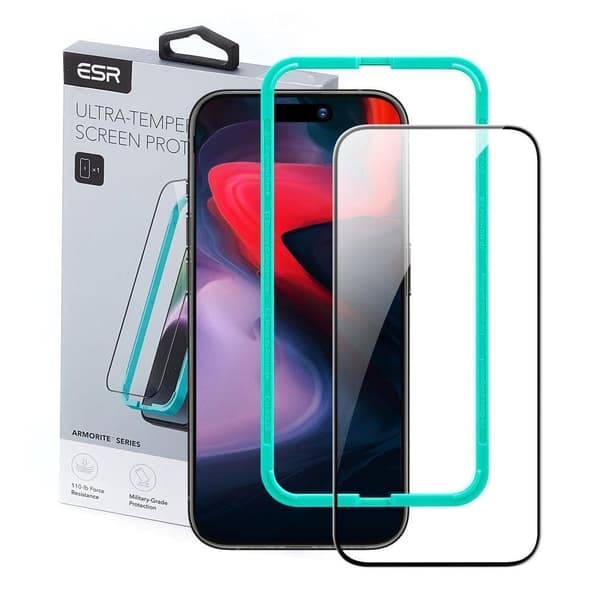 ESR HERDET GLASS ARMORITE IPHONE 15 PRO MAX SVART