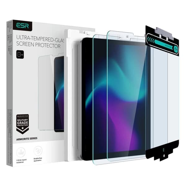 ESR Armorite herdet glass iPad Air 10,9" 4/5 2020-2022 / Pro 11,2" / 3/4 2020-2022