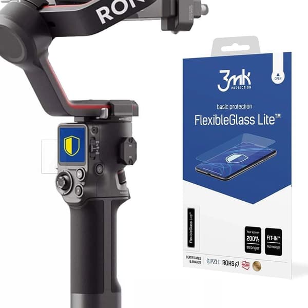 3mk FlexibleGlass Lite™ hybridglass for DJI RS 3 / RS 3 Pro