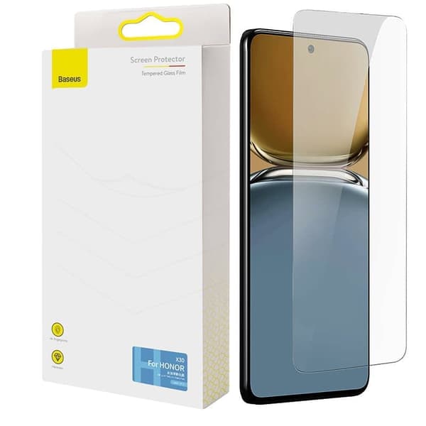 Baseus herdet glass HONOR X30 0,3 mm gjennomsiktig (2 stk) (SGBL024302)
