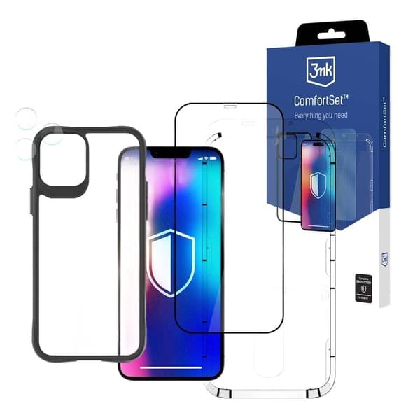 Apple iPhone 12 Pro - 3mk Comfort Set 4 i 1