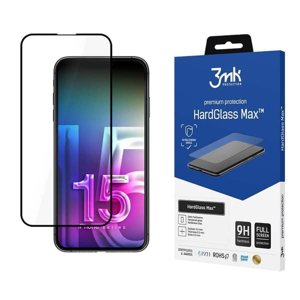 Apple iPhone 15 Plus - 3mk HardGlass Max