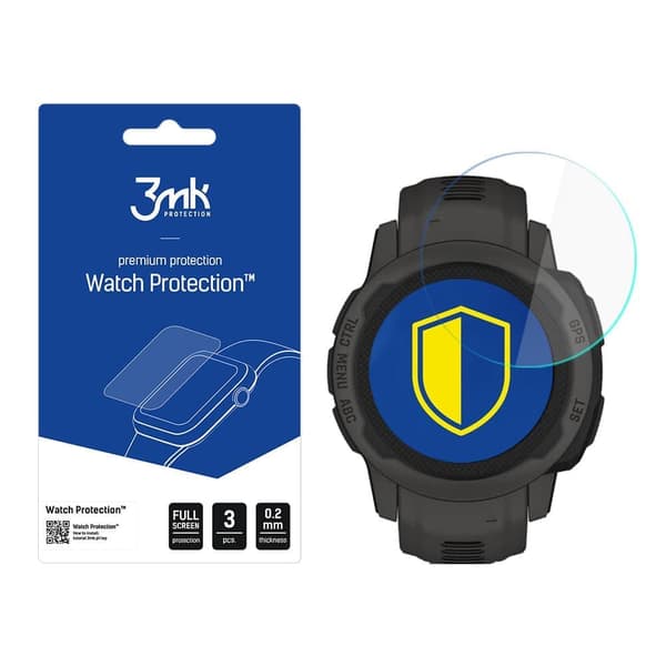 Garmin Instinct 2s - 3mk Watch Protection v. FlexibleGlass Lite