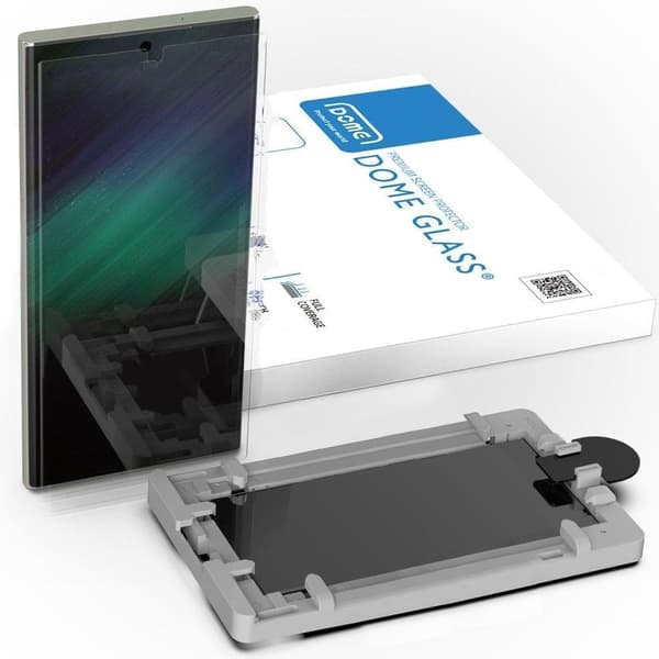 HERDET GLASS HVIT STEIN DG ERSTATNING GALAXY S23 ULTRAKLAR