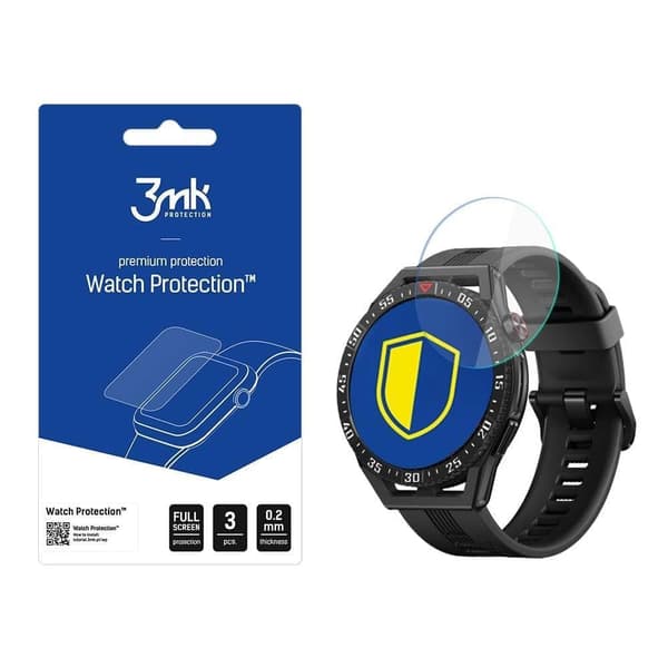 Huawei GT 3 SE 46mm - 3mk Watch Protection v. FlexibleGlass Lite